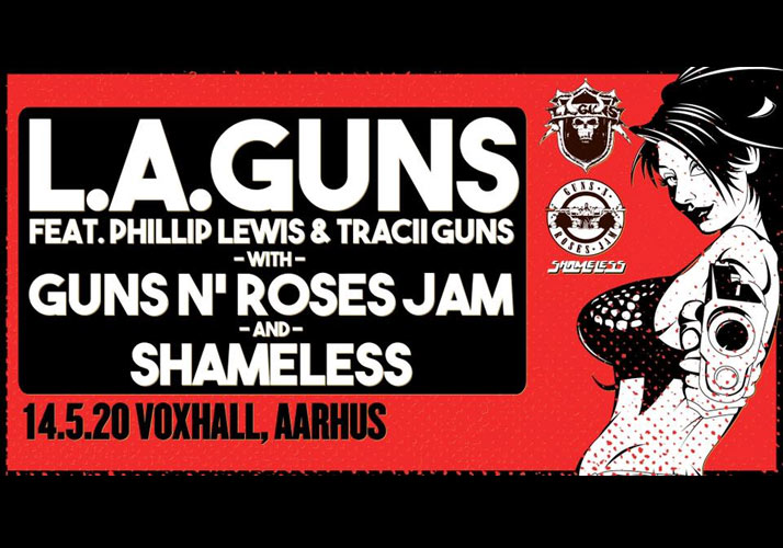 Oplev Guns N roses coverband på voxhall i aarhus